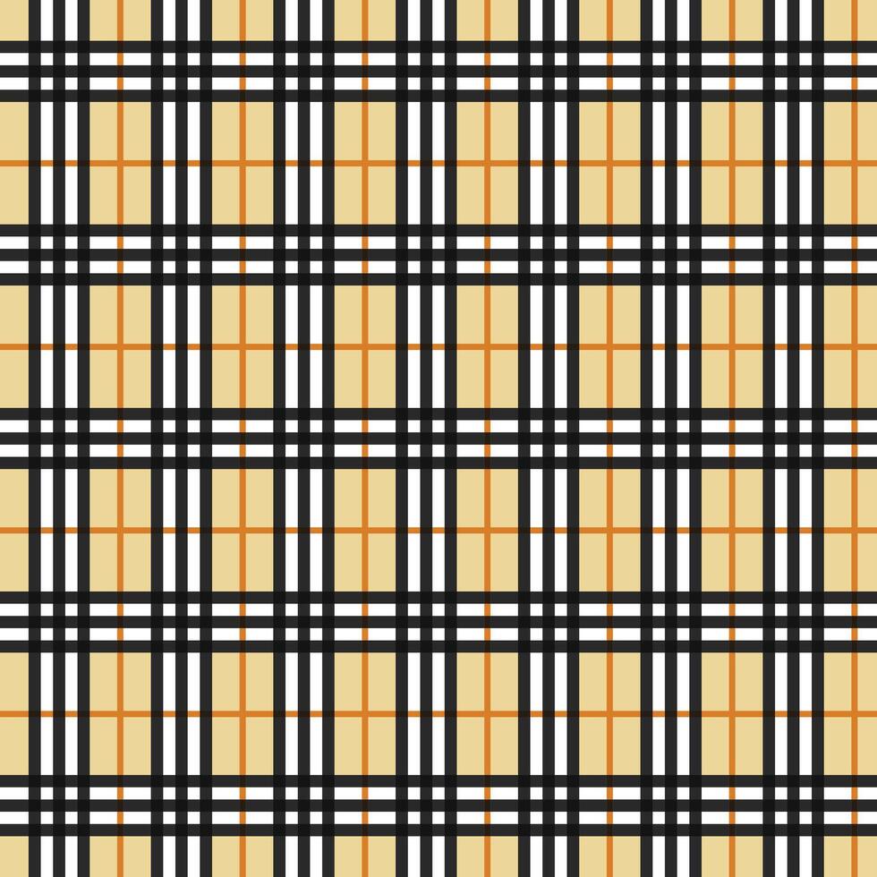 Plaid check tartan burberry fabric Pattern Background vector