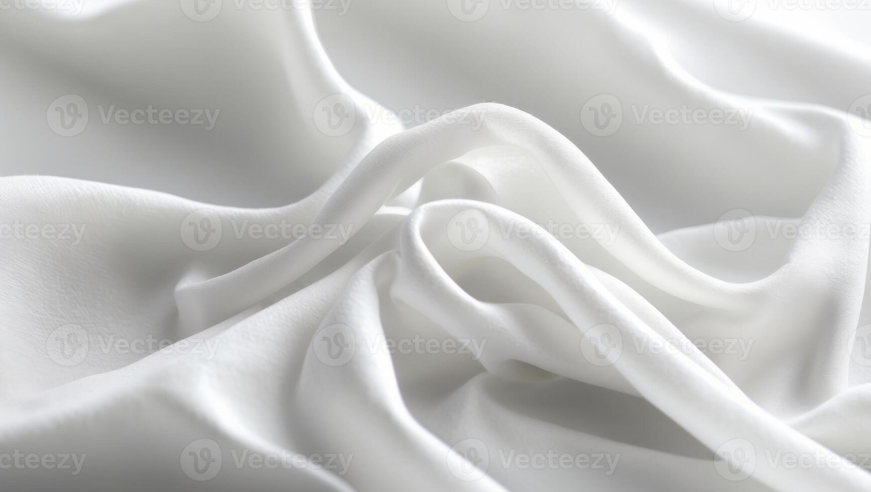 Smooth white fabric with gentle folds and textures.Smooth white fabric with gentle folds and textures. photo