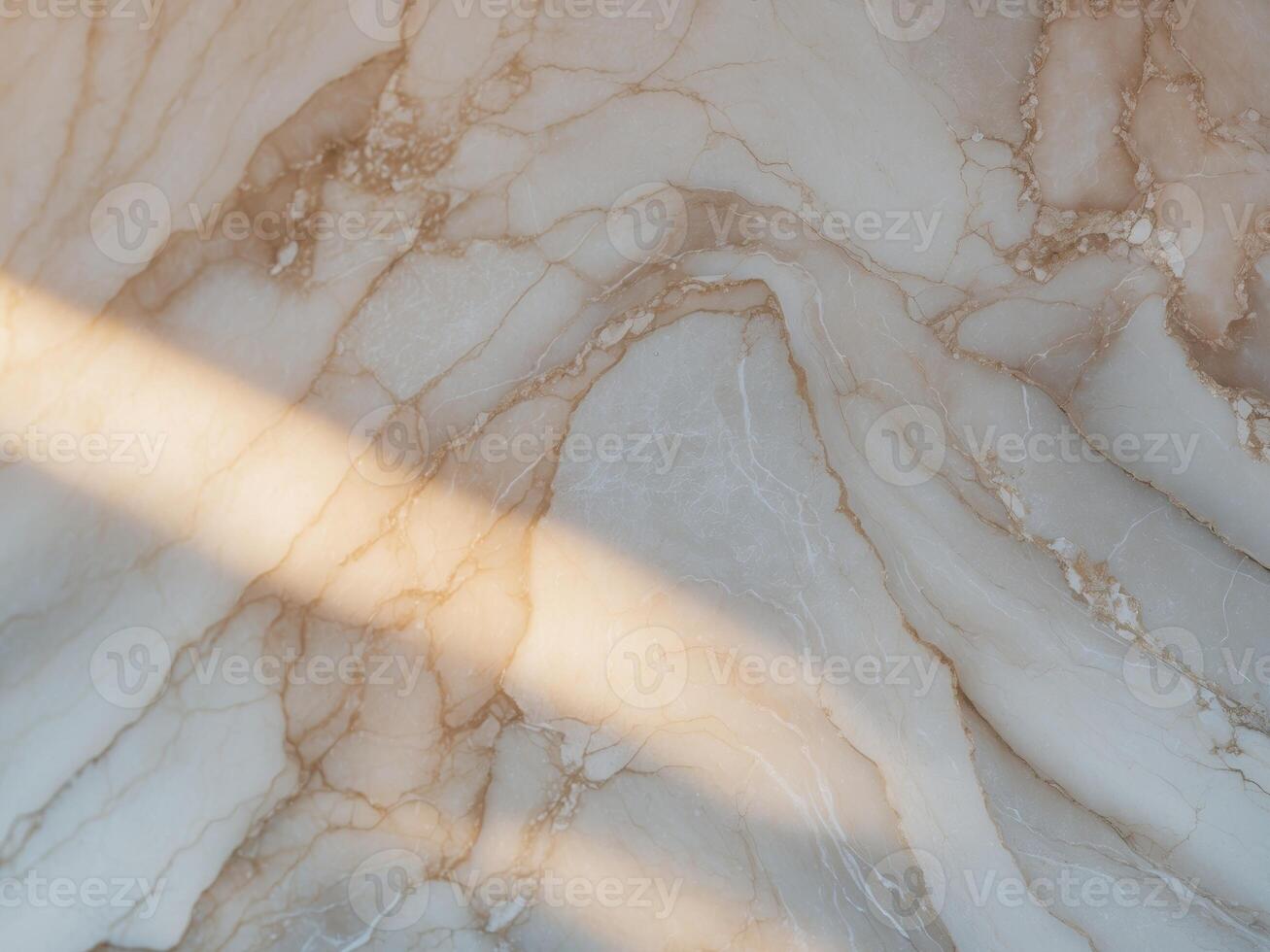 Abstract Background - Luxurious Marble Texture with Elegant Veins and Sunlight photo