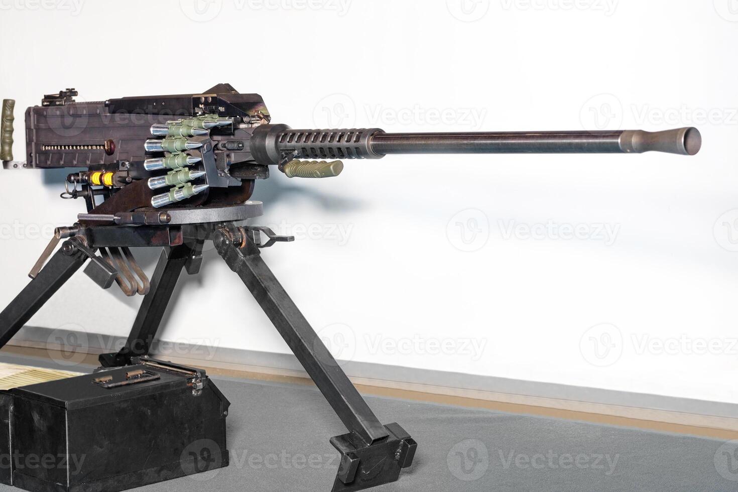 Ukrainian heavy machine gun as the only one for use both in the infantry version and with installation on armored vehicles and helicopters. photo