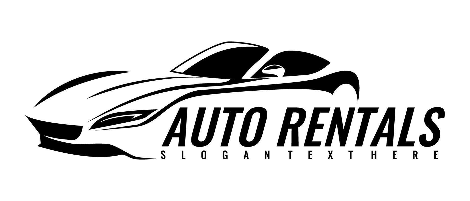car logo design concept art vector