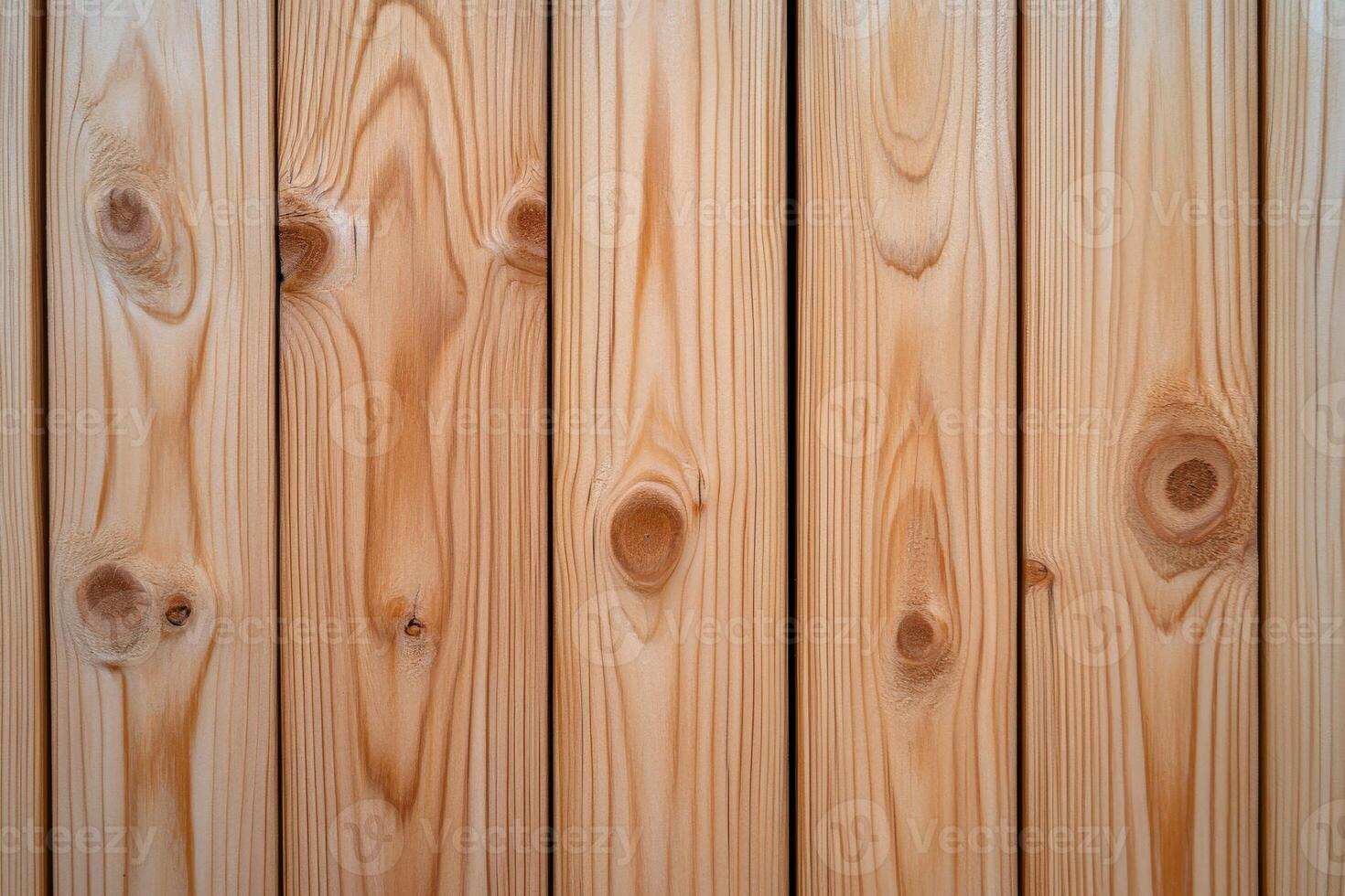 Beautiful close-up of wooden planks showcasing natural patterns and textures photo