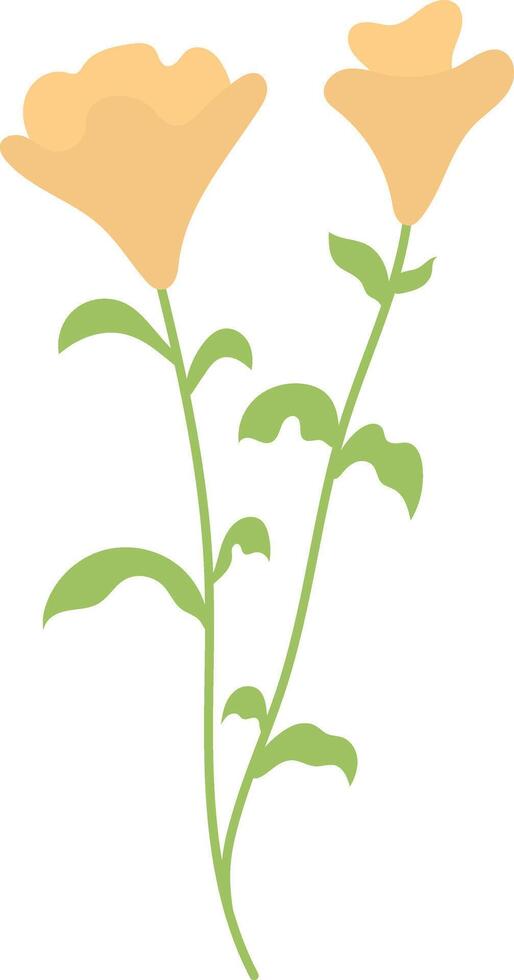 Spring flower clipart vector