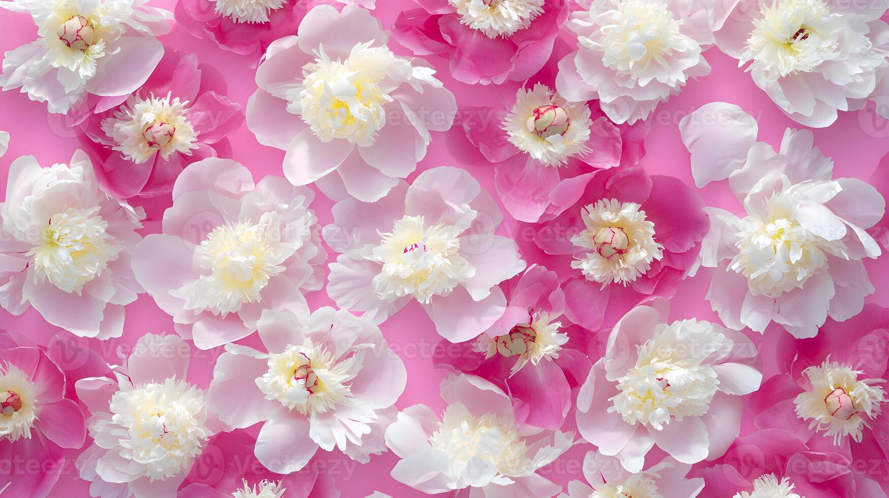 Beautiful Pink and White Flower Background for Spring Decor photo