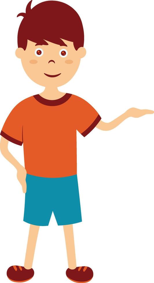 Children Man Character vector