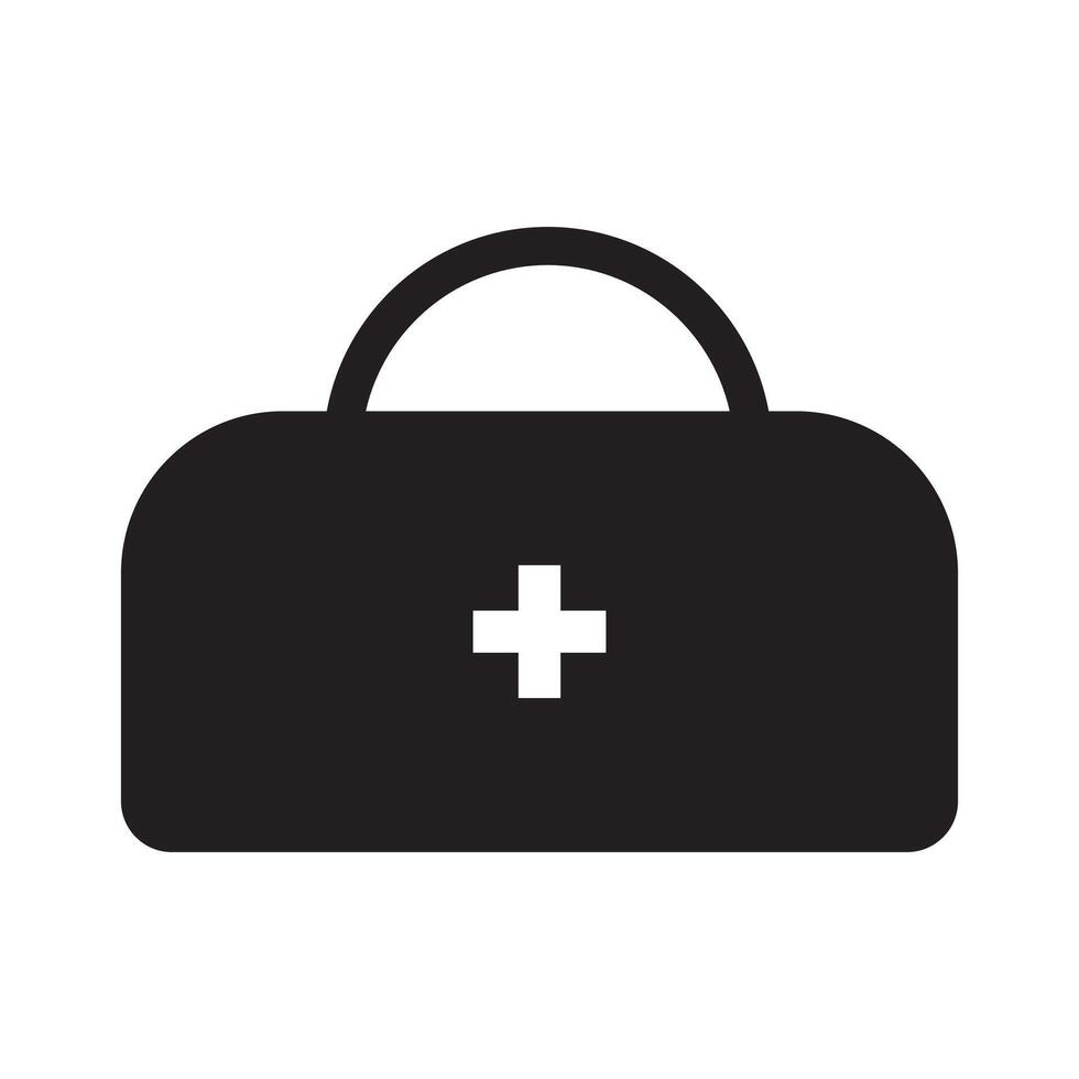 medical bag for doctors vector