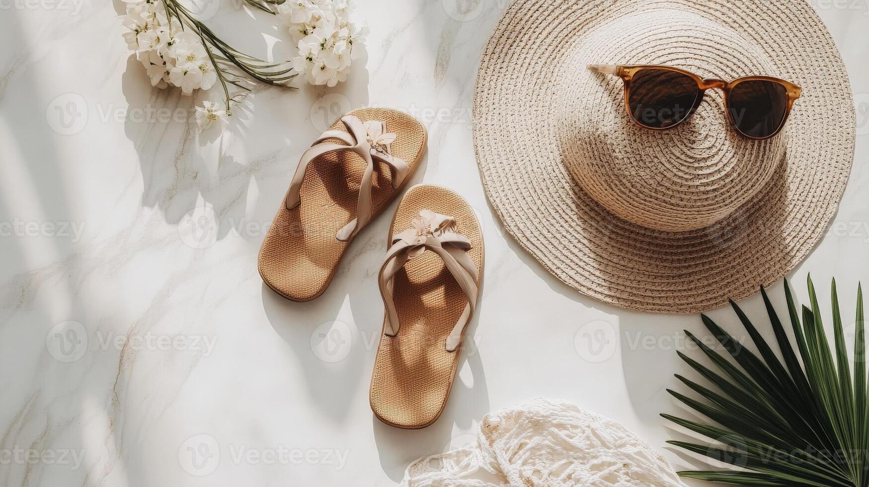 Summer Vacation Essentials. photo