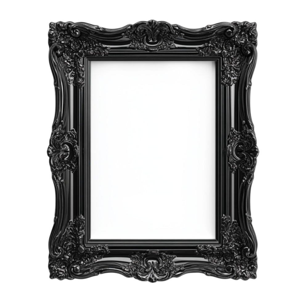 Empty Black Frame png