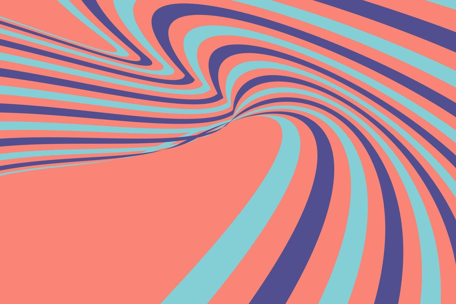 Bright abstract pattern with flowing lines creating a dynamic and visionary swirl effect vector