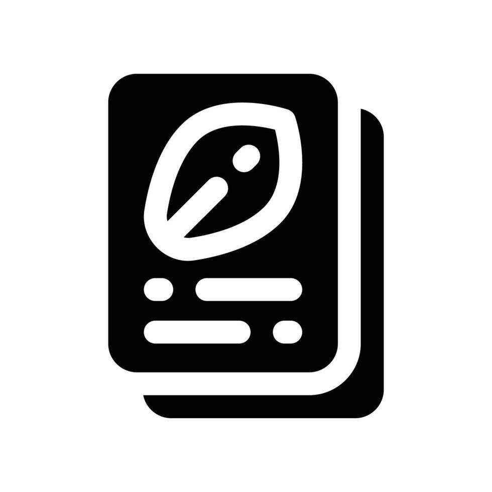 file solid icon. vector