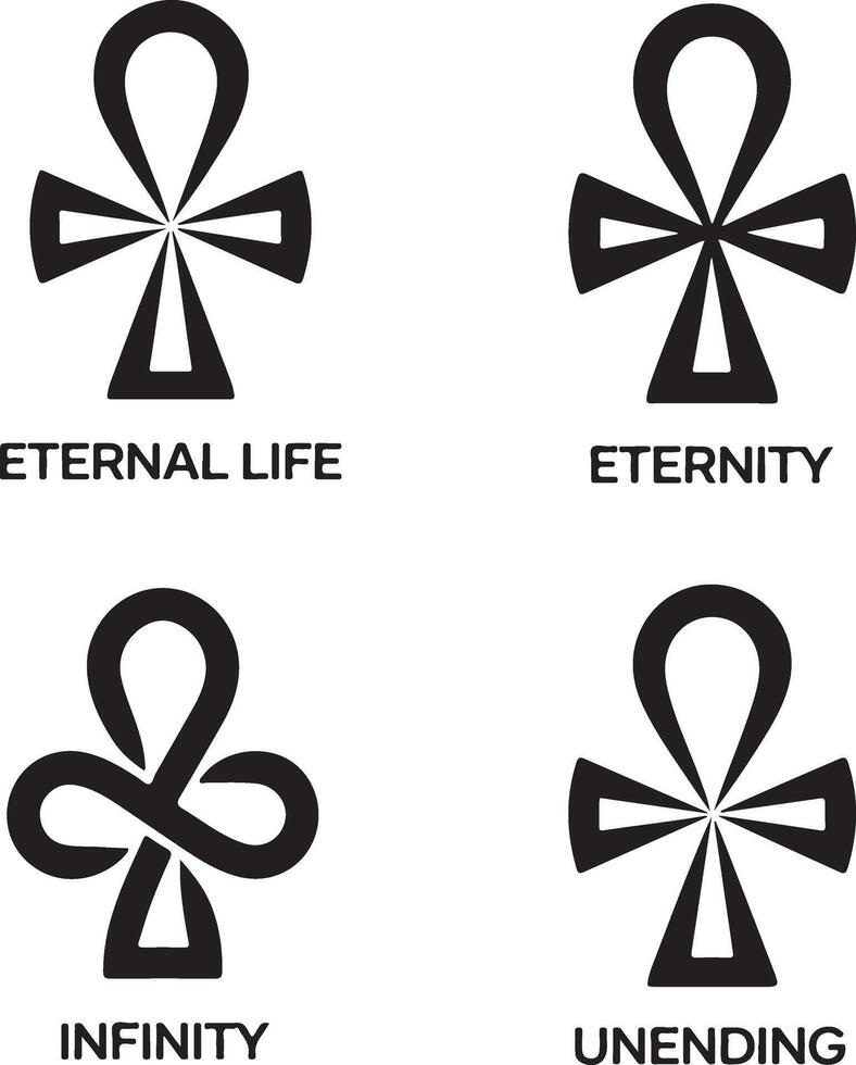 Logo contains a Ankh symbol vector
