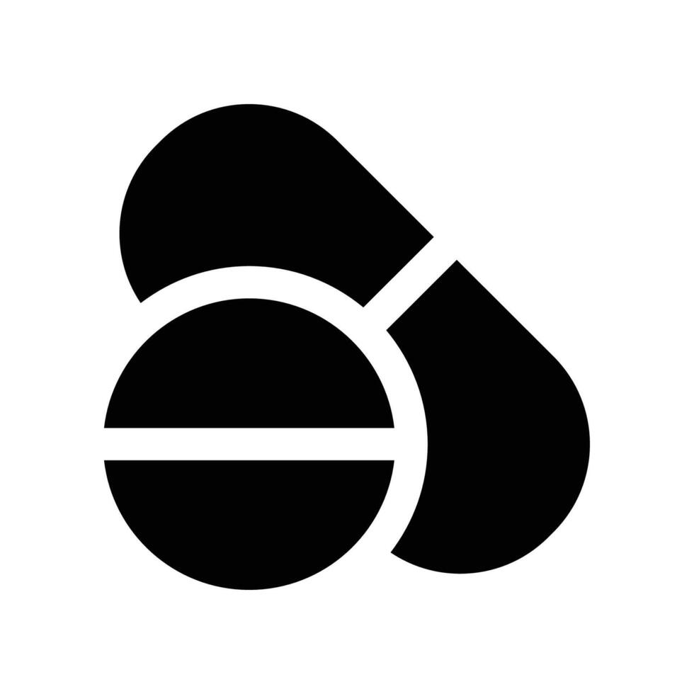 pill solid icon. 54888262 Vector Art at Vecteezy