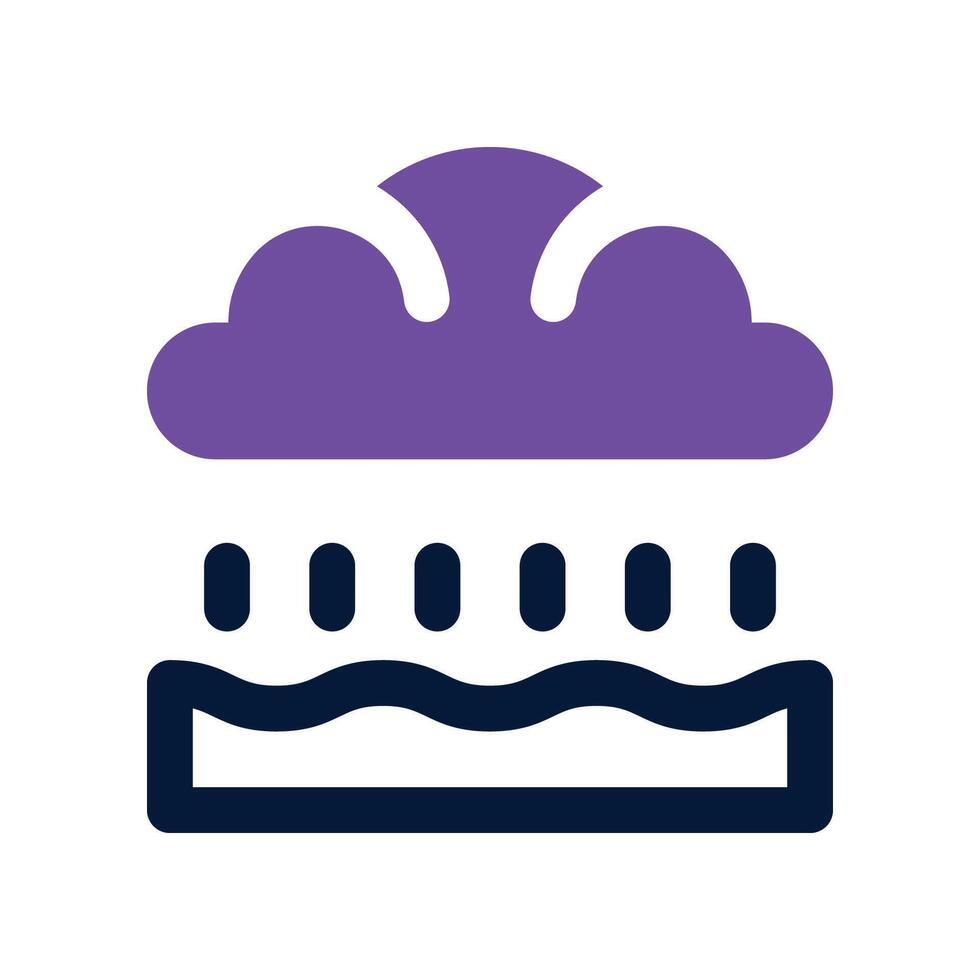 water cycle icon. dual tone icon for your website, mobile, presentation, and logo design. vector