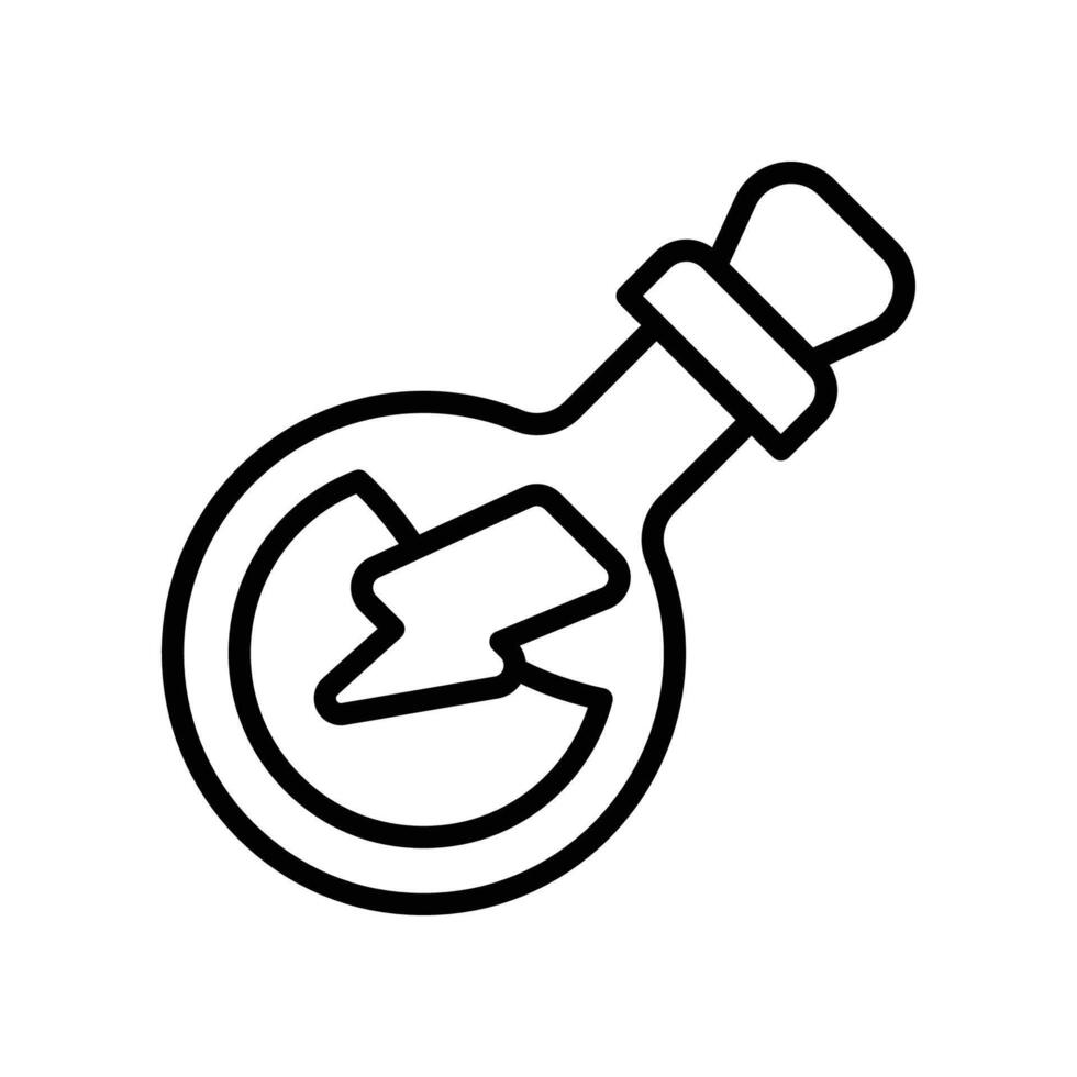 potion line icon vector