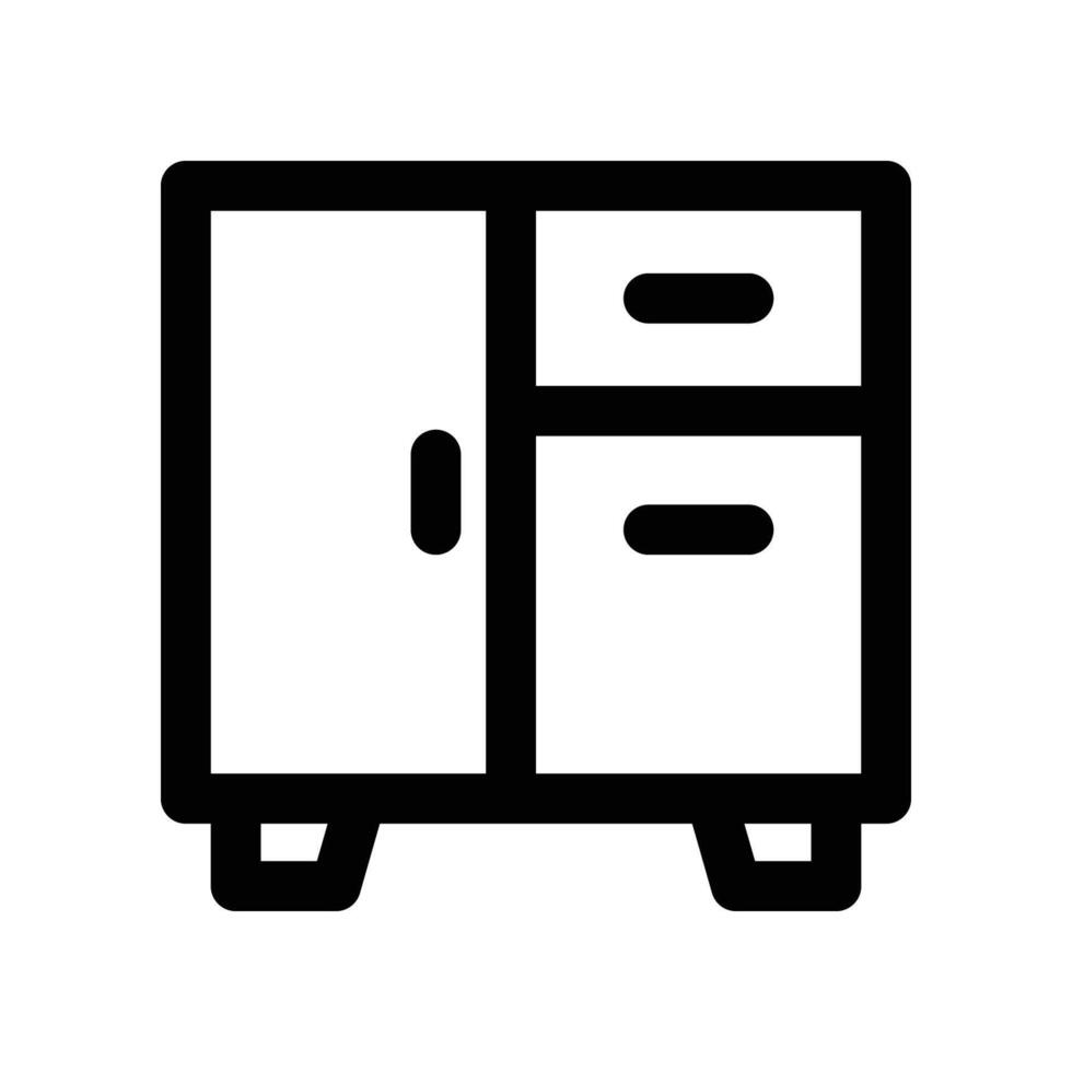 closet line icon. vector