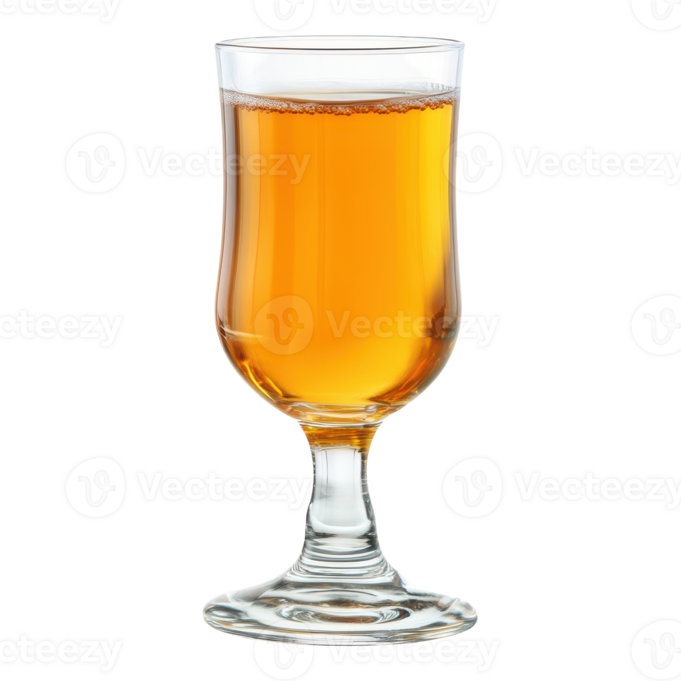 Refreshing Glass of Orange Juice on transparent background. png
