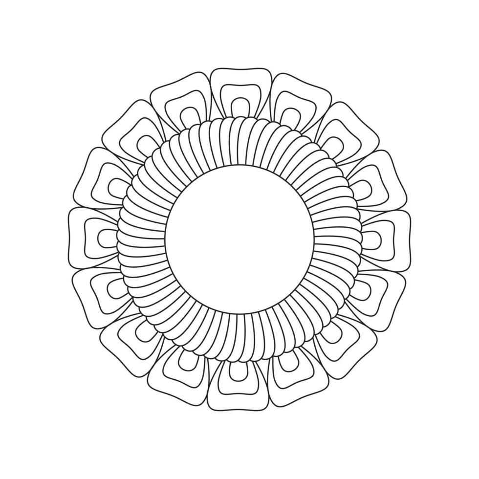 Decorative elements silhouettes of lotus flowers vector