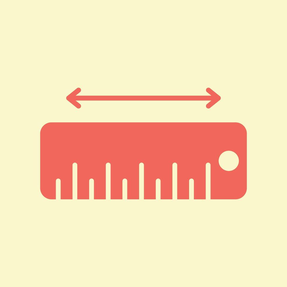 Measure trendy beautiful creative abstract illustration colorful useful design vector