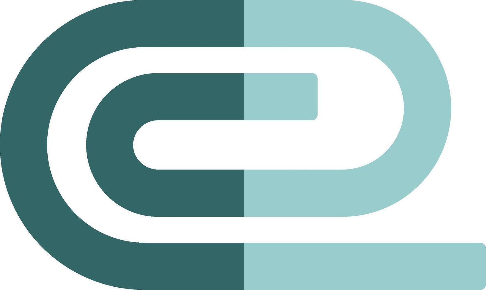 Attach Pin Solid Style Two Color Icon vector