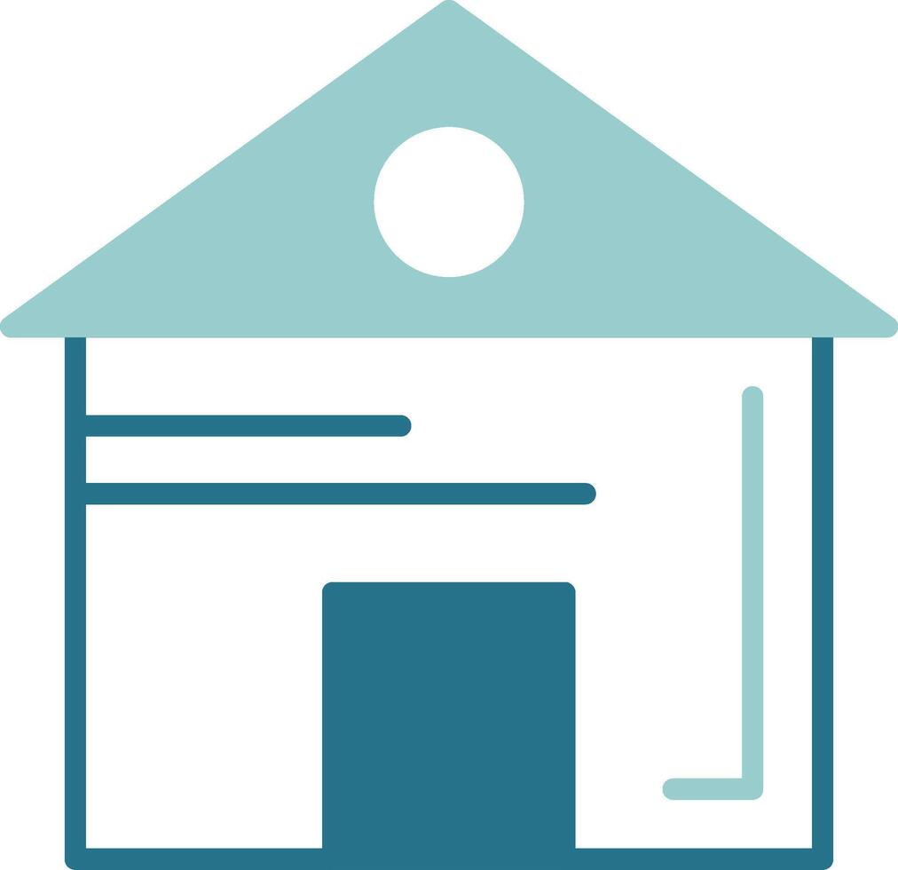 Home Solid EPS Sample Icon vector