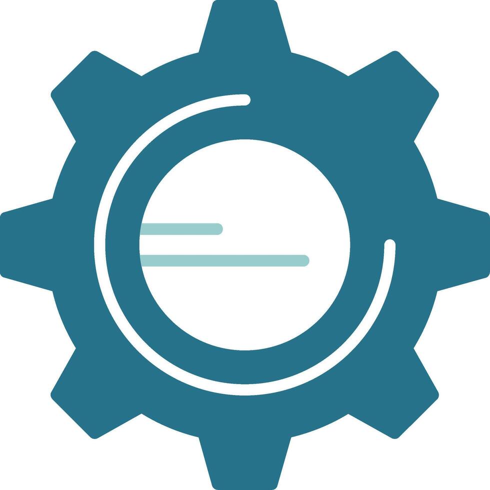 Settings Solid EPS Sample Icon vector