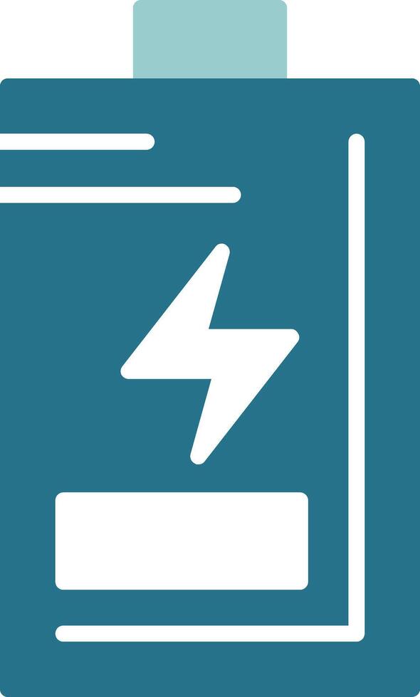 Battery Solid EPS Sample Icon vector