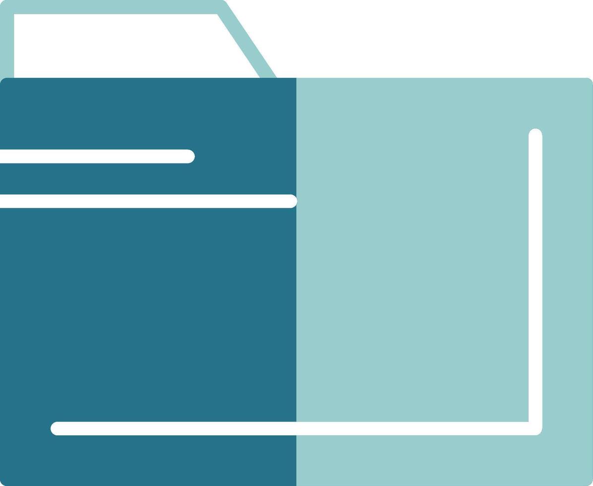 Folder Solid EPS Sample Icon vector