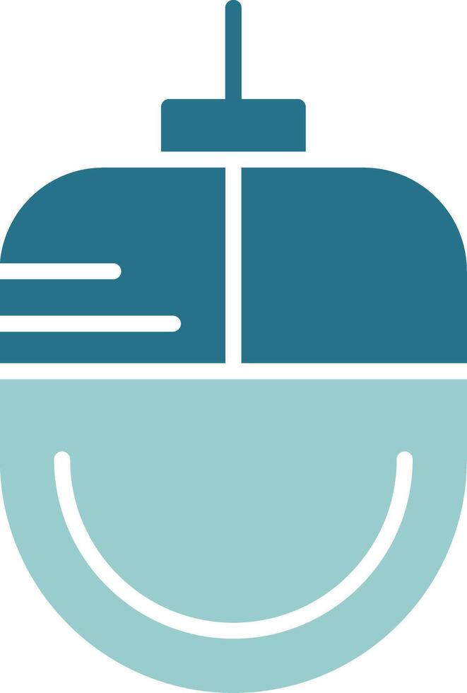 Mouse Solid EPS Sample Icon vector