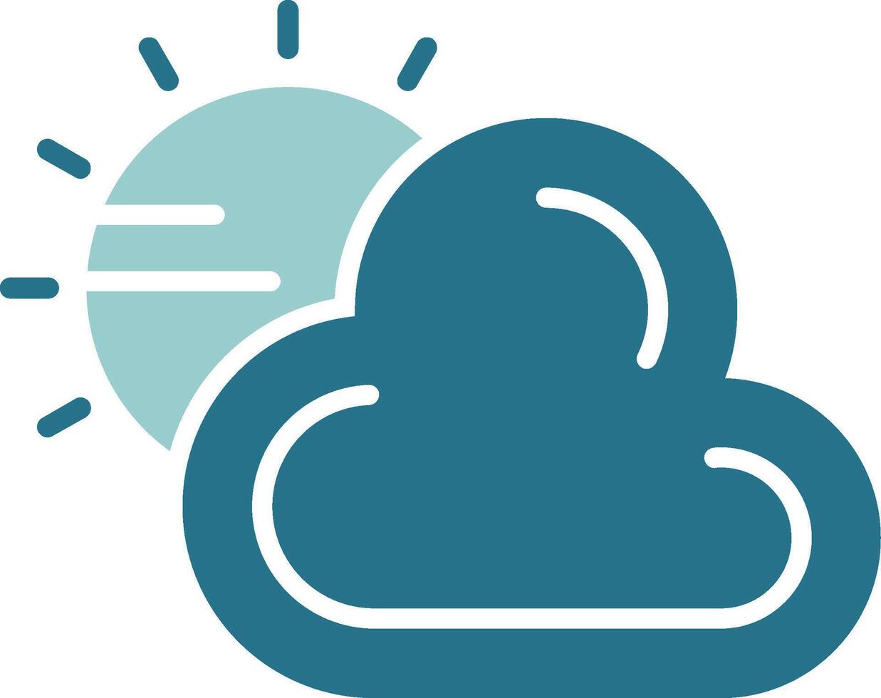Weather Solid EPS Sample Icon vector