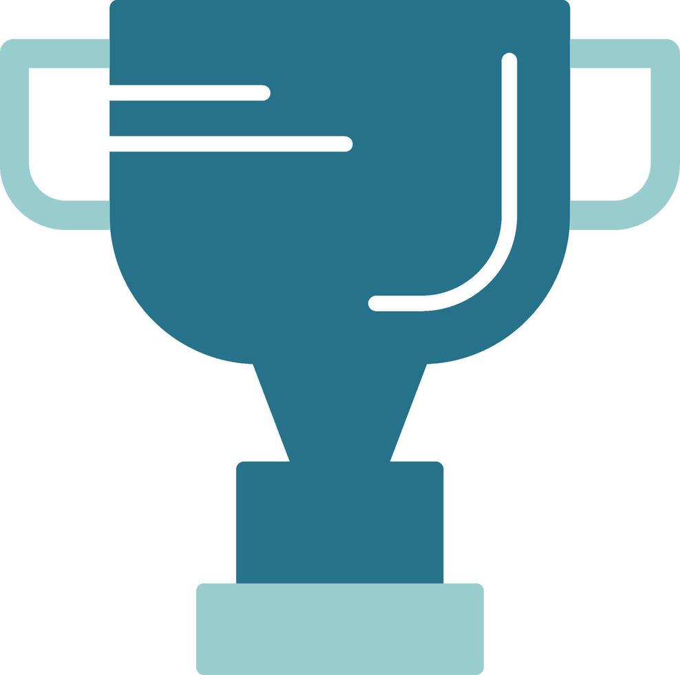 Trophy Solid EPS Sample Icon vector