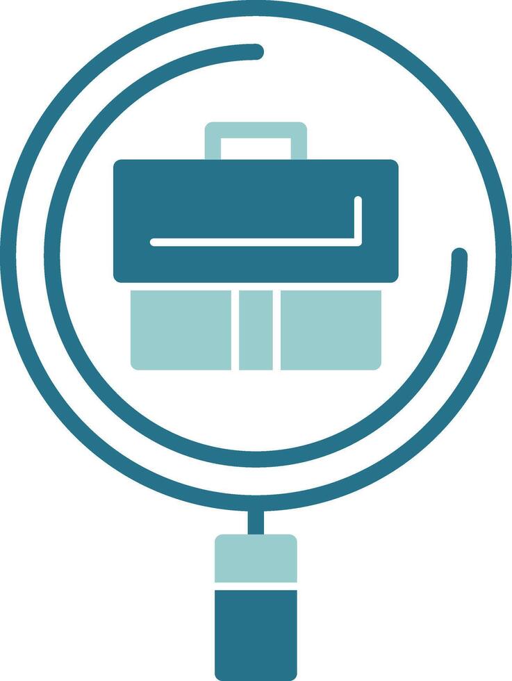 Identify Opportunities Solid Style EPS Sample Icon vector