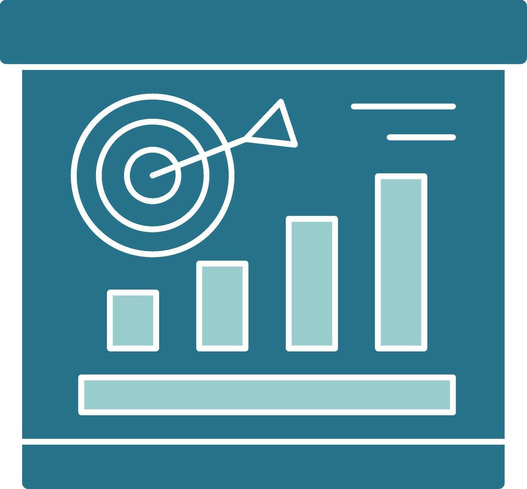 Mission Solid Style EPS Icon vector