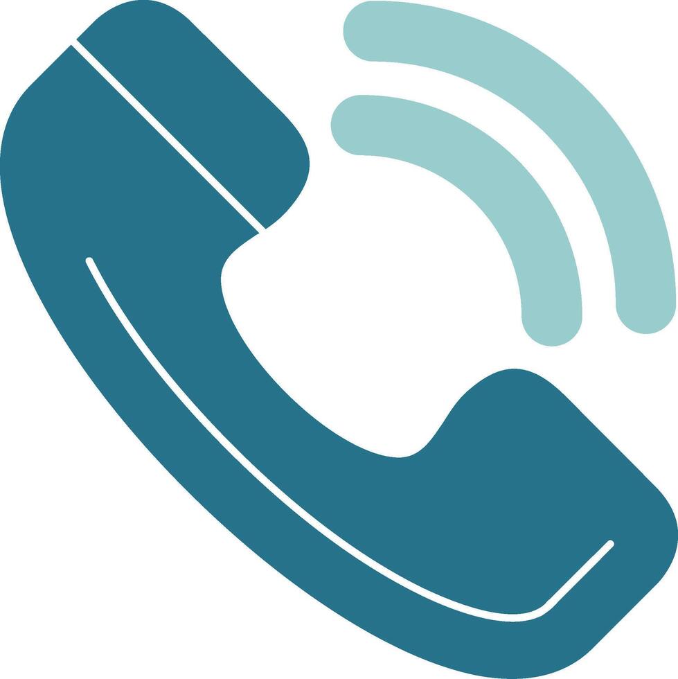 Phone call Solid Style EPS Icon vector