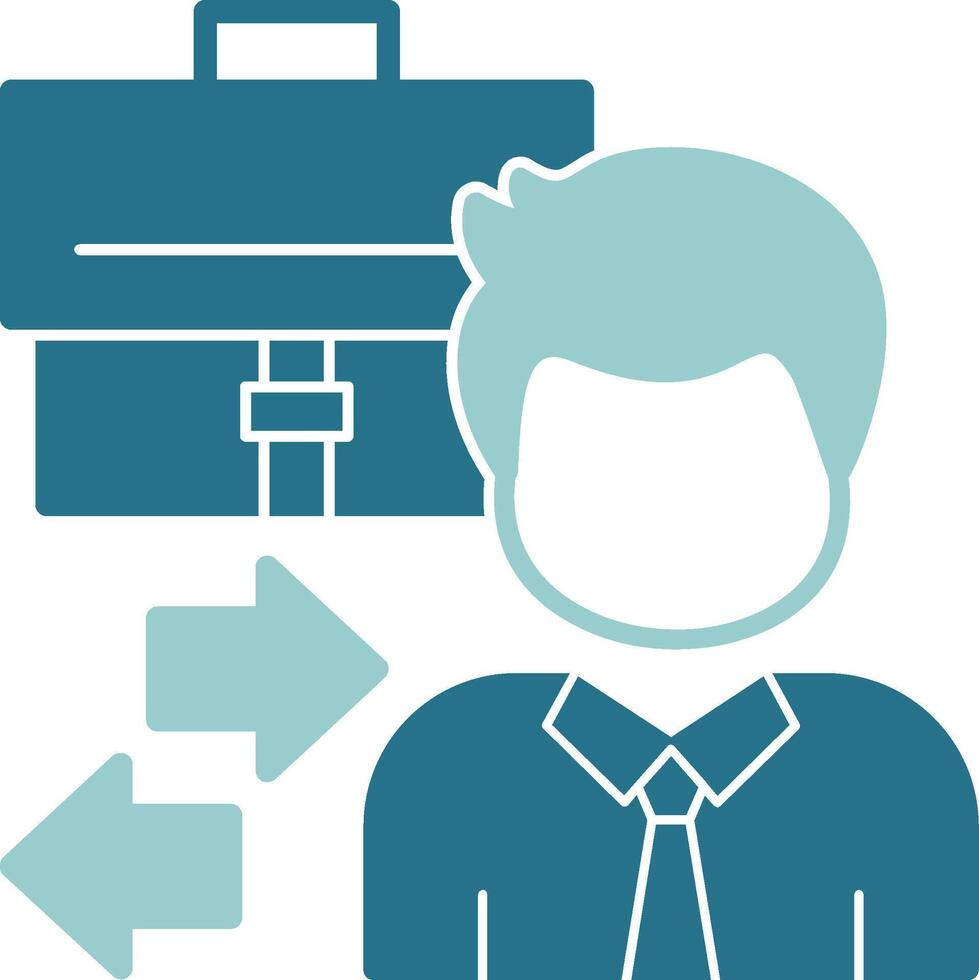 Business to consumer Solid Style EPS Icon vector