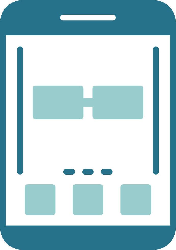 Link Two Color Sample Icon vector