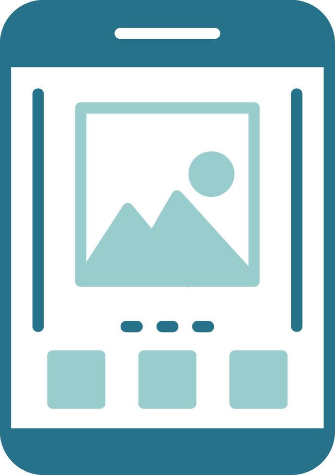 Image Two Color Sample Icon vector
