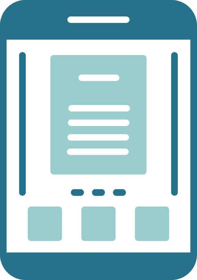 Document Two Color Sample Icon vector
