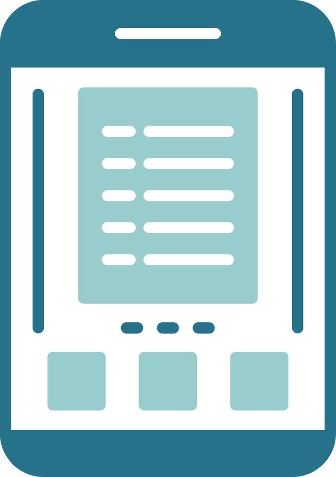 List Two Color Sample Icon vector