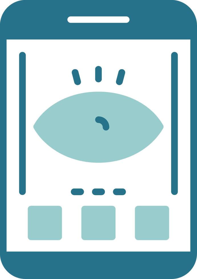 View Two Color Sample Icon vector