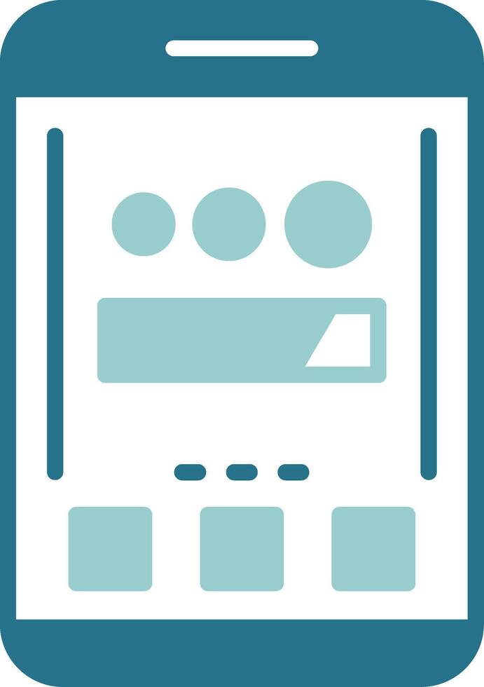 Loading Two Color Sample Icon vector