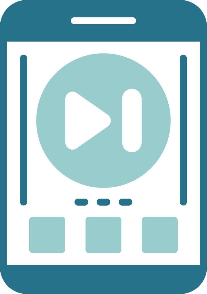 Skip forward Two Color Sample Icon vector