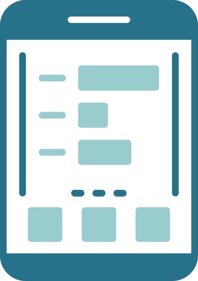 Statistics Two Color Sample Icon vector