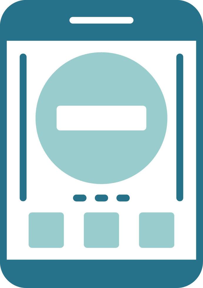 Remove Two Color Sample Icon vector