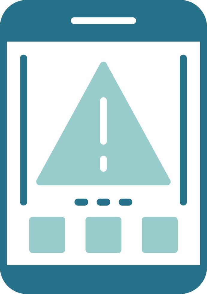 Error Two Color Sample Icon vector