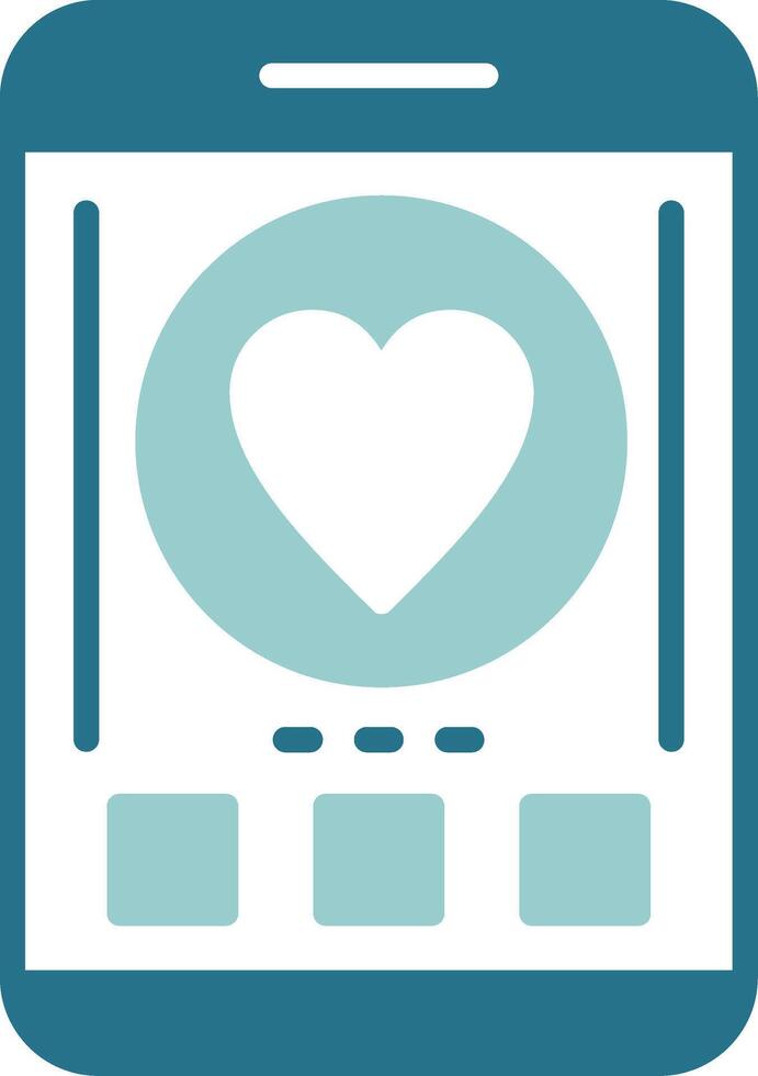 Like Two Color Sample Icon vector
