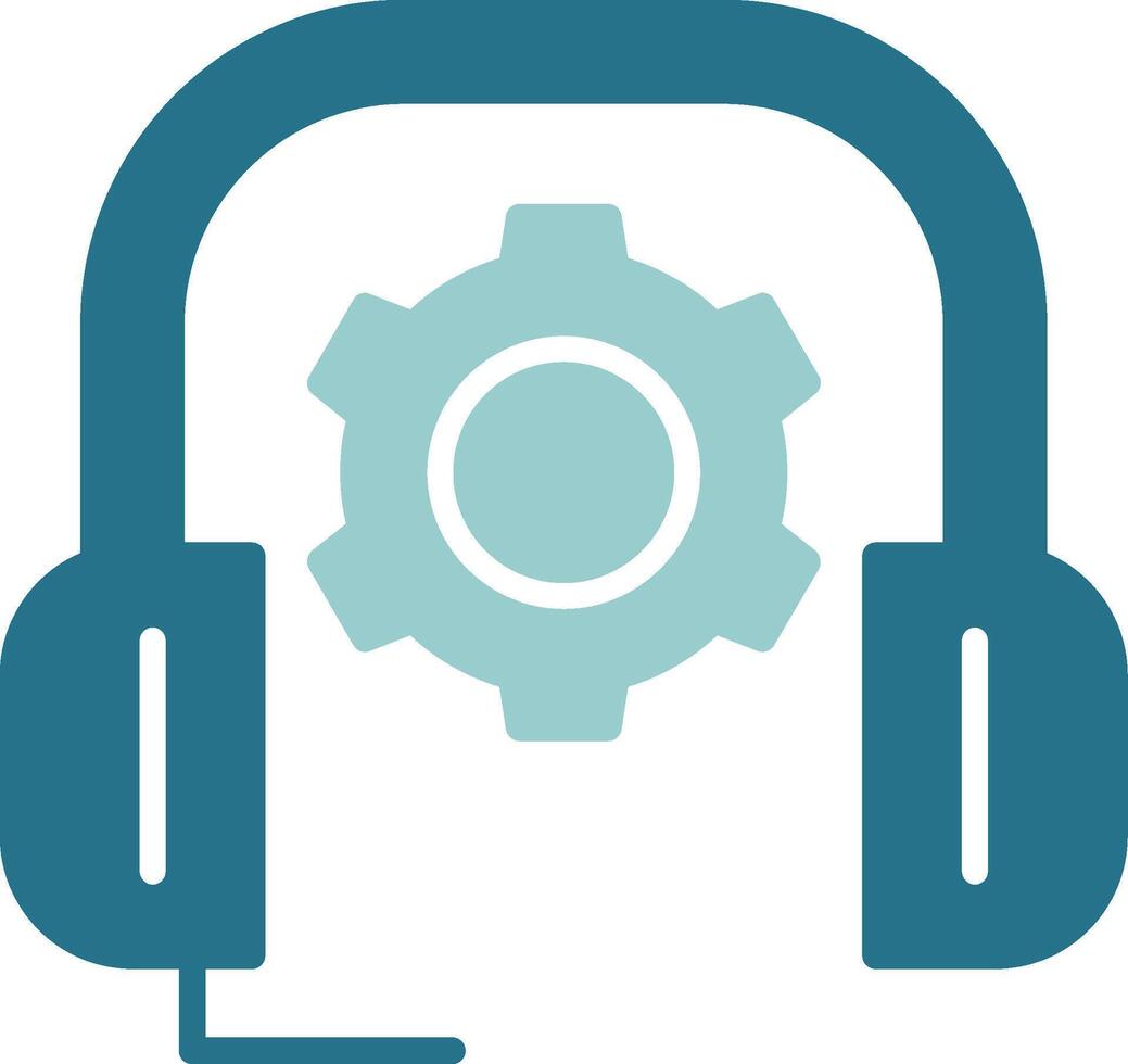Customer Support Solid Sample Icon vector