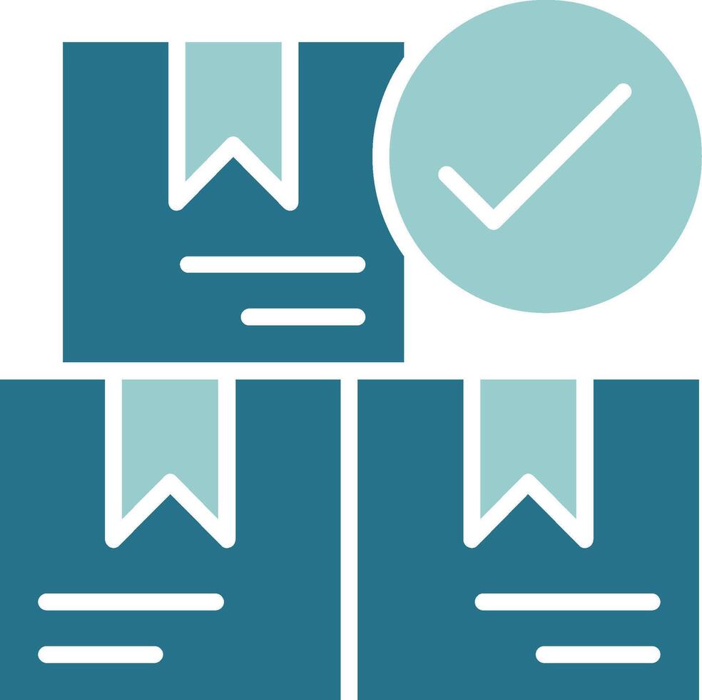 Product Availability Solid Sample Icon vector