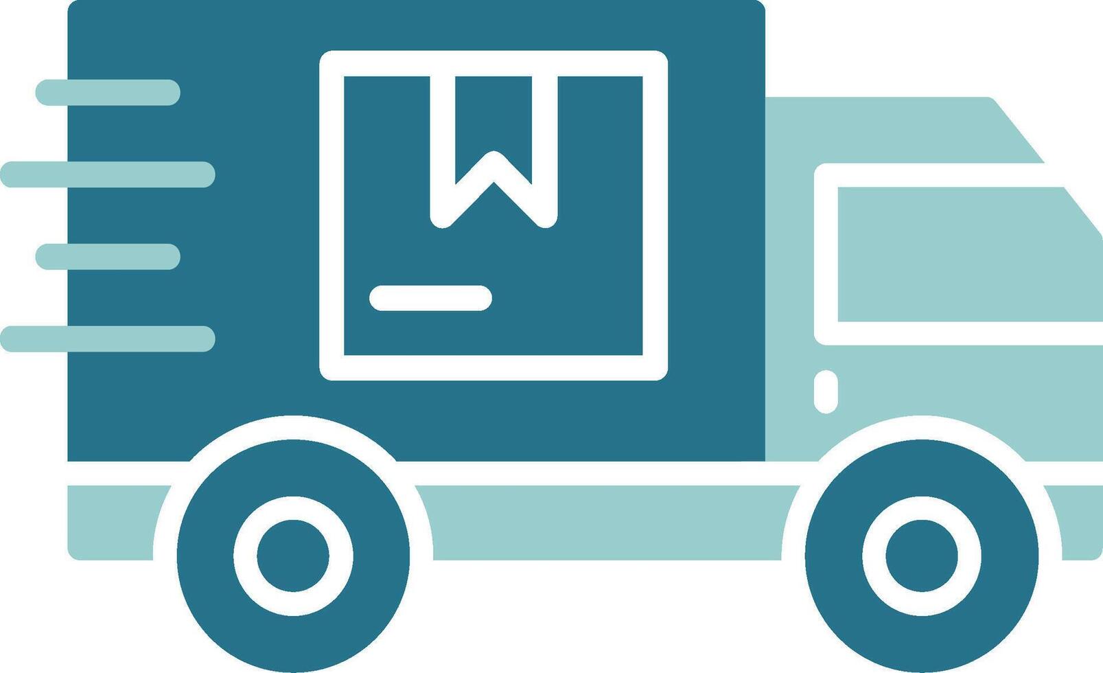 Express Delivery Solid Sample Icon vector