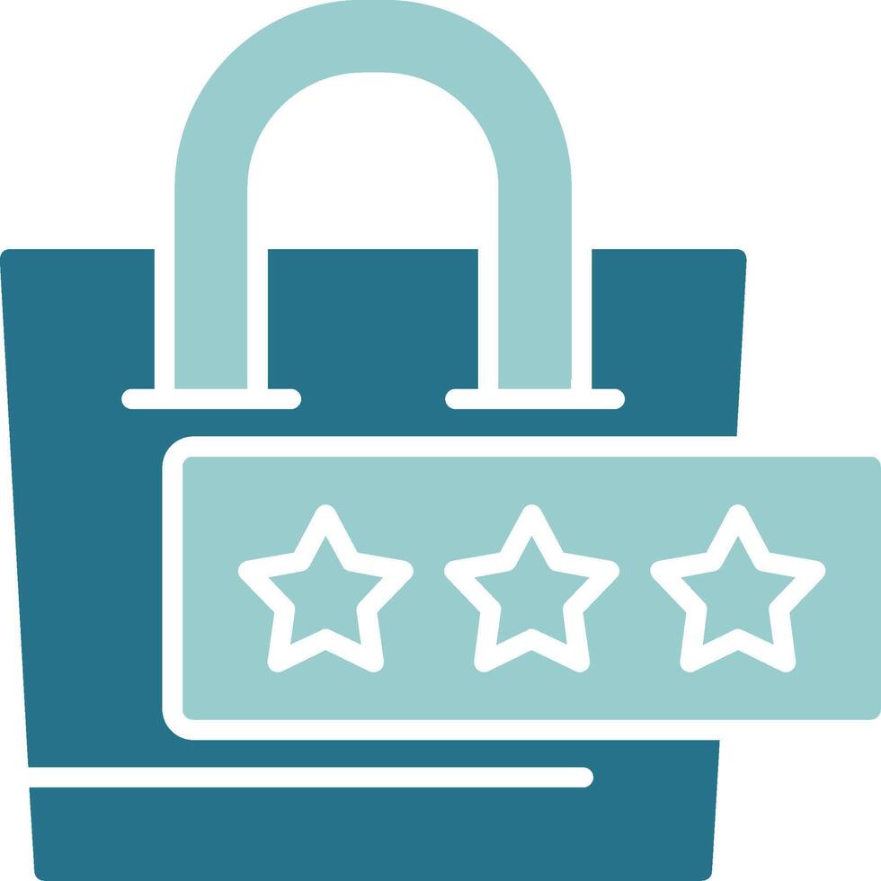 Shopping Experience Solid Sample Icon vector