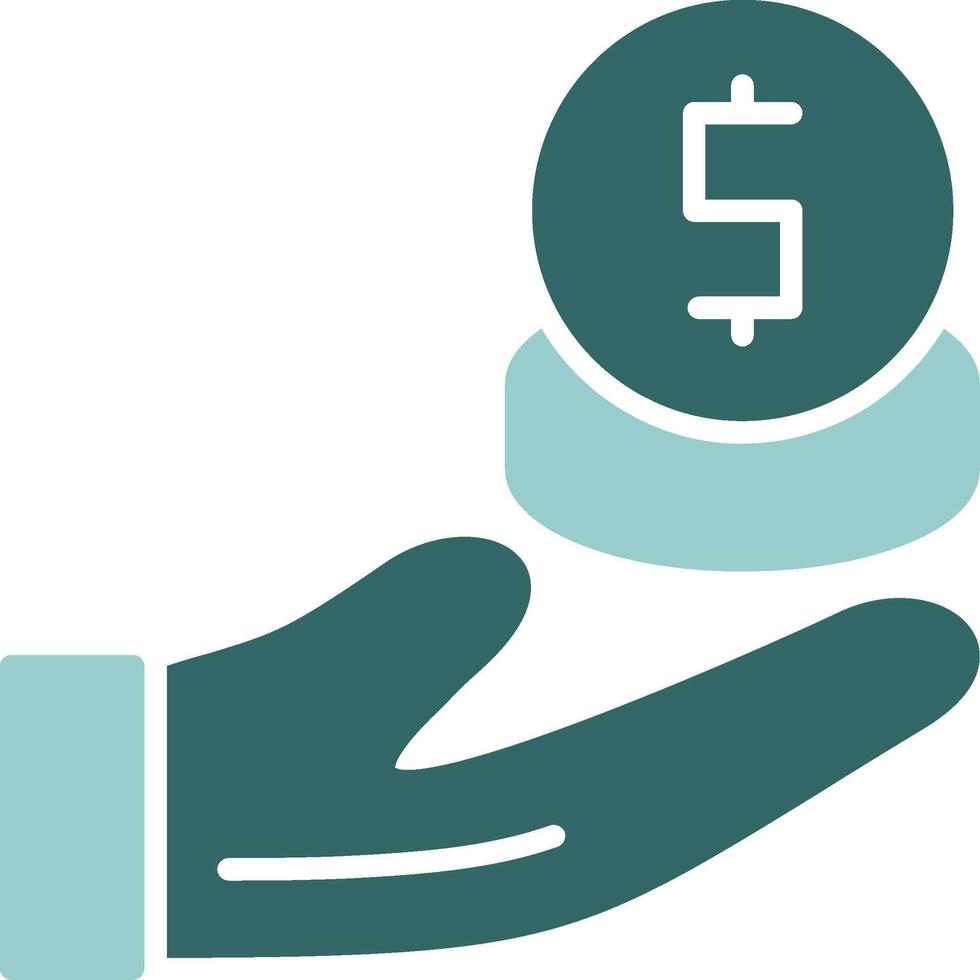 Investment Solid Sample Icon vector